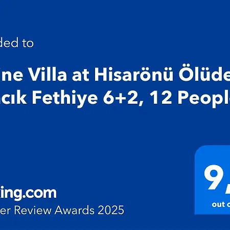 Vila Alpine At Hisaroenue Oeluedeniz Ovacik 6+2, 12 People